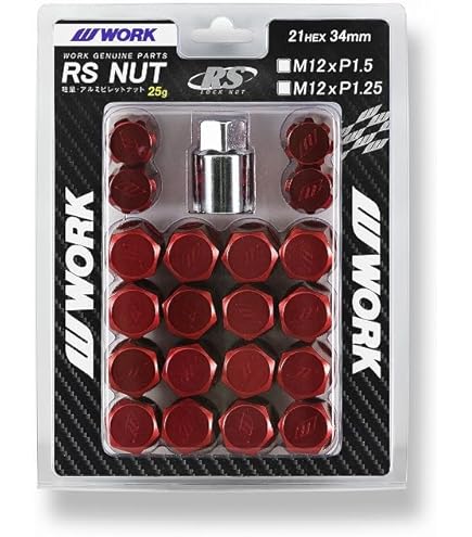 Amazon.co.jp: WORK LOOK NUT SET クローム M12 × P1.5 240254
