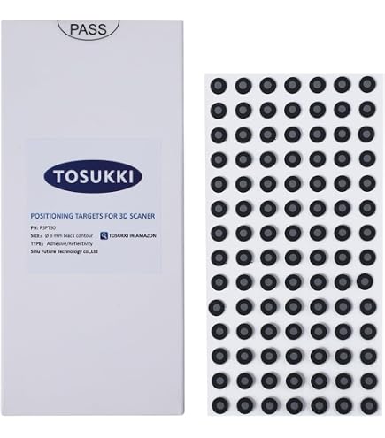 3d Scanning Markers 3d Target 200 Pack Magnetic 3D Scanning Dots - High ...