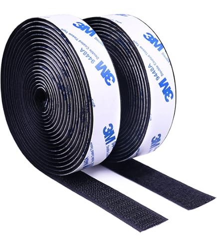 1 Inch X 26 Ft Hook And Loop Tape - Heavy Duty Sticky Back Roll For Home, Office & DIY - View #7