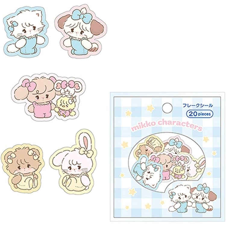 mikko×サンリオ4種セット シール スライド缶 楽天市場】Heart すらいどきゃん mikko illustrations 10個入り BOX