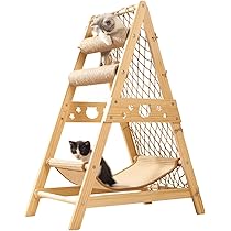 s*a様 キャットタワー 木登りタワー 猫ハンモック 爪とぎ 麻素材 キャットウ キャットタワー 木登りタワー 猫ハンモック 爪とぎ 麻素材