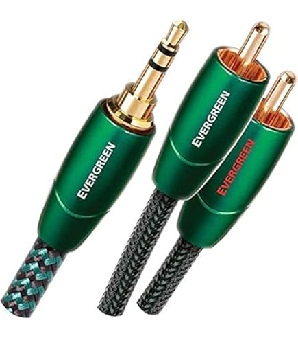 Amazon | AudioQuest 1m Big Sur 3.5mm - 2xRCAオーディオ