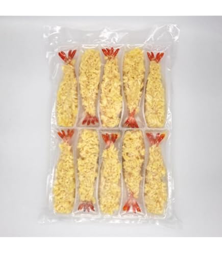 Amazon | えび天ぷらブラックタイガー50g×10尾入 冷凍品 海老てんぷら