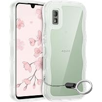 Amazon.co.jp: HILEGENER for AQUOS Wish 3 かわいい ケース うねうね