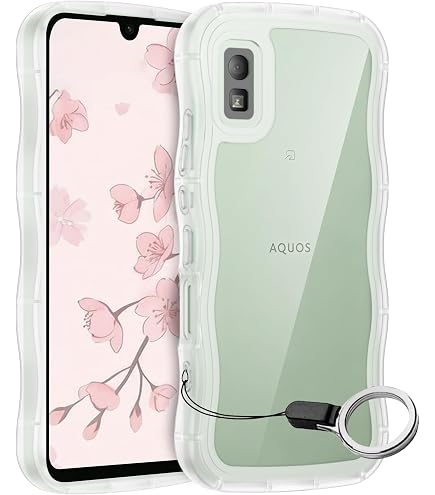 Amazon.co.jp: AQUOS wish wish2 ケース クリア ウェーブ SH-51C SHG06