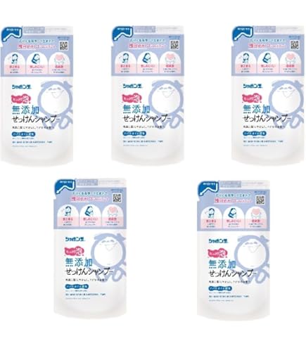 Amazon.co.jp: 無添加せっけんシャンプー 泡タイプ 詰替用 420mL