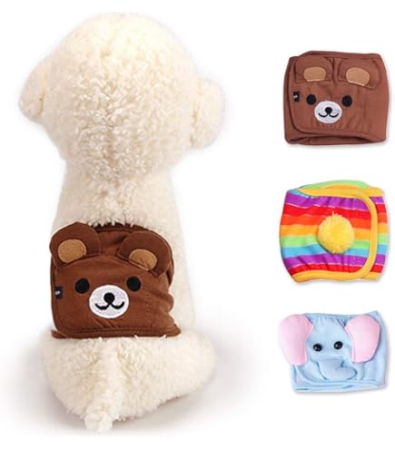 Amazon.co.jp: ペットパラダイス 犬 マナーベルト リサとガスパール