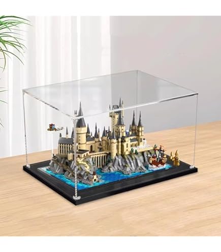 Amazon.co.jp: KCNN アクリル ショーケース、レゴ ホグワーツ城全貌 用