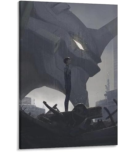 Amazon.co.jp: アニメポスター 新世紀エヴァンゲリオン キャンバス