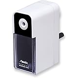 アスカ(Aska) 鉛筆削り えんぴつけずりき 芯先調整機能付き ホワイト PS70W