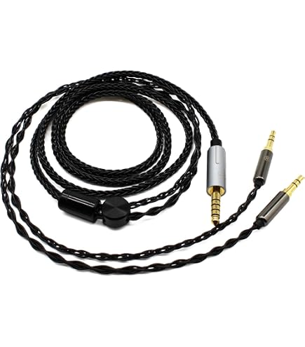 Amazon | Youkamoo 4ピン XLR バランスケーブル 交換用アップグレード