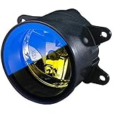 IPF フォグランプ ハロゲン H11 直径90mm イエロー 12V用 車検対応 マルチリフレクター ゴールドレンズ MR90G