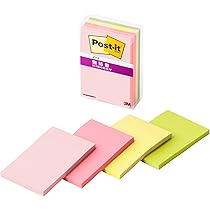 Amazon.co.jp: 3M ポストイット 付箋 強粘着 かわいい 細い マルチ