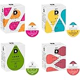 【Amazon.co.jp限定】 UCC ドリップポッド 世界の珈琲飲み比べマンスリーBOX (マンデリン&ブラジル、モカ&キリマンジァロ、グァテマラ&コロンビア、有機コロンビア 4種×各12個) ポッド・カプセル