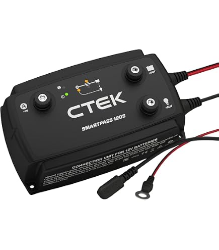 Amazon | CTEK D250SE デュアル入力20A充電器 選択可能な充電電圧付き