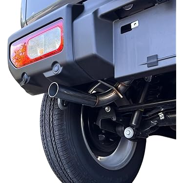 ブラックマフラー 金属製 取り付け金具付き ブラックマフラー 金属製 取り付け金具付き ブラックマフラー