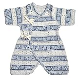(オーシャンアンドグラウンド) ocean＆ground コンビ肌着 新生児 半袖 肌着 短肌着 1610121 BANDANA バンダナ ベビー 赤ちゃん ロンパース 女の子 男の子
