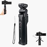 JJC DMW-SHGR1 リモートググリップ 自撮り棒 VLOG三脚 Panasonic Lumix DC-GH6 GH5M2 GH5 II DC-S5 S1 S1H S1R GH5 GH5s G100 G99 G9 G8 FZ1000 II GX