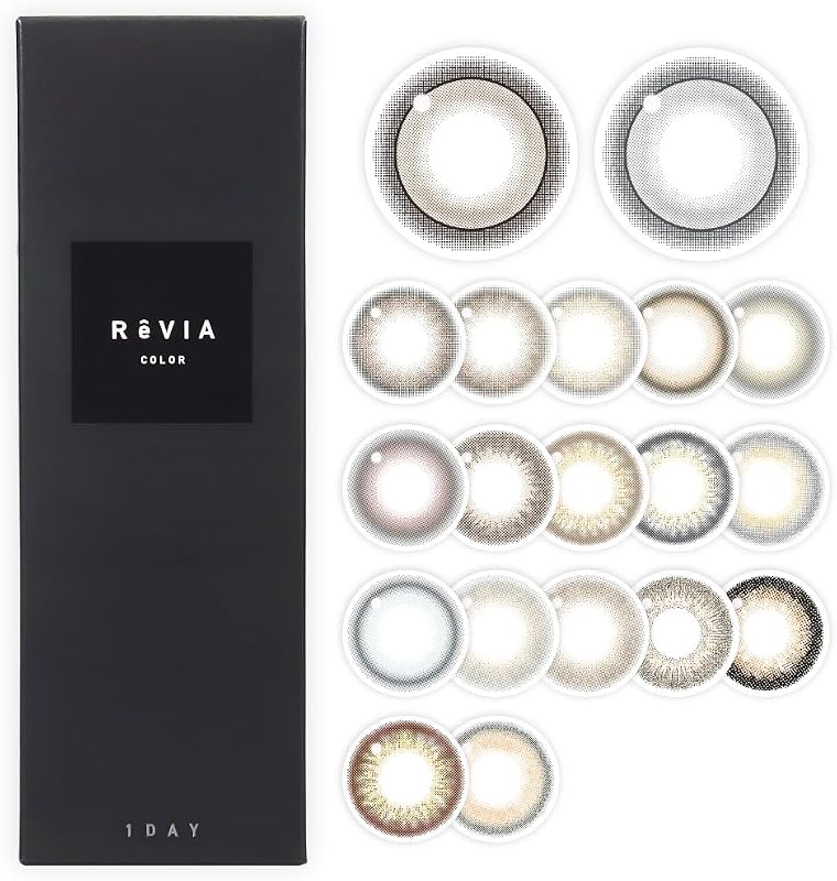 【ReVIA公式店】 カラコン ReVIA 1day COLOR 【10枚入り】メルティベア PWR:±0.00 【度あり/度なし】 レヴィア ワンデー カラー MeltyBare 着色直径:13.0mm KIM CHAEWON（キム・チェウォン）