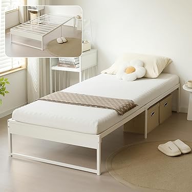 【限定セール】超人気！ベッドフレーム パイプベッド【シングル S】WHTIE 限定セール】超人気！ベッドフレーム パイプベッド【シングル S】WHTIE