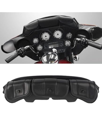 Amazon | GZYF バイク用 3ポケット ウインドシールド バッグ
