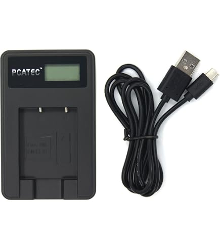 Amazon | 【PCATEC】 NIKON EN-EL5 対応新型USB充電器☆LCD付4段階 