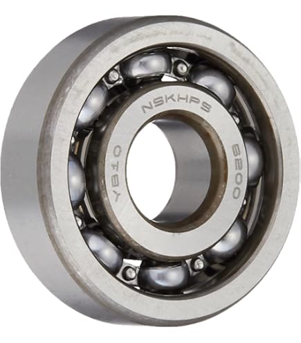 Amazon | NSKベアリング 単列深溝玉軸受（開放形）6204 | 深溝玉軸受