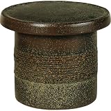 信楽焼　フラワースタンド・窯肌花台・9号（全高26cm×全幅31.5cm）