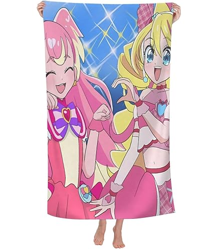 Amazon｜キミとアイドルプリキュア♪ インクジェット ミニバスタオル