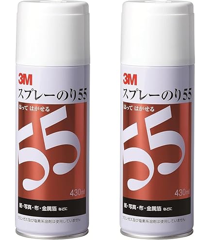Amazon.co.jp: スリーエムジャパン スプレーのり55 430ml 再