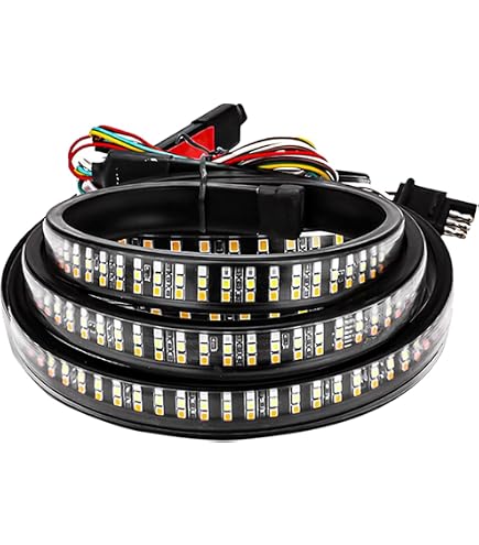 60 Inch 864 LED Strip Tailgate Light Bar - Brake Reverse Turn Signal For Truck