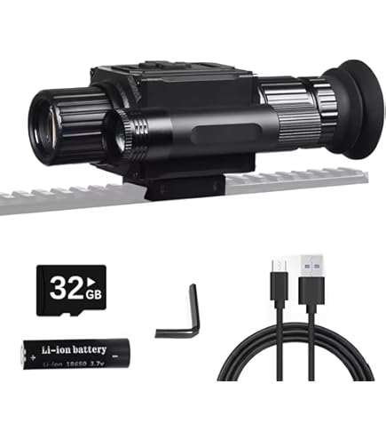 Amazon.co.jp: SUZLAZYR NK008 狩猟用デジタル暗視スコープ赤外線