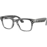 Ray-Ban Meta スマートグラス WAYFARER 調光レンズ IPX4防水トランスP.グレー/サファイア 53mm 0RW4012