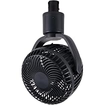 Amazon.co.jp: スワン電器 ダクトレール専用小型レールファン 首振り