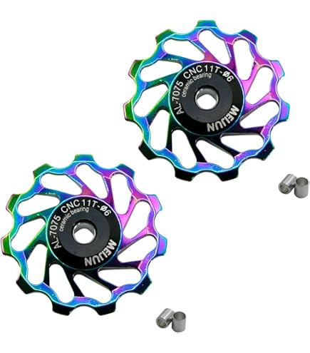 Amazon.co.jp: 18T 中空偏心ビッグプーリー 自転車用 18T ガイド