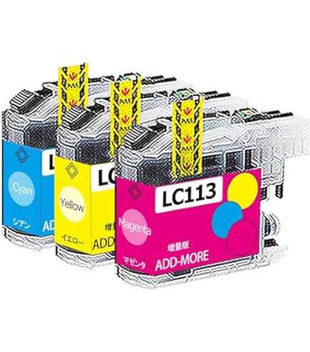 Amazon.co.jp: brother ブラザー LC113-4PK (BK/C/M/Y)【4色セット
