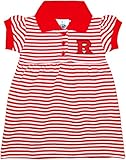 クリエイティブニットウェアラトガース大学ストライプGame Day Dress With Bloomer カラー: レッド
