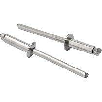 Qty 100 - 3/16" X 1/4" Grip Stainless Steel POP Rivets (Domed Open Head, 304 SS) - Brighton Brand 9 thumbnail image