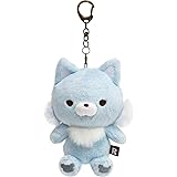 リラックマ チャイロイコグマのぎゅーっとぬいぐるみ いつでもいっしょリラックマシリーズ おでかけぬいぐるみキーホルダー アオイコオオカミ MF21301