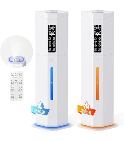 Amazon.co.jp: Lofamy 加湿器 大容量 5L 超音波式 UV除菌ライト 45%-90