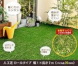 ロール人工芝(芝丈20mm)1×2m グリーン SST-FME-2002 (SST)