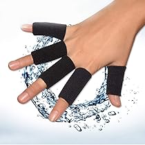 ホワイト 指用サポーター 3つの突起 ホワイト 指用サポーター 3つの突起 突き指に使いやすい指