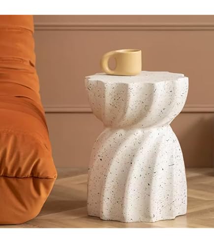 Amazon | AZUMAYA セル サイドテーブル CEL-70WH ※スツールとしても