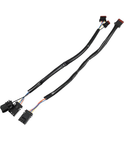Amazon | X AUTOHAUX ハンドルバー CAN バス回路ワイヤー 延長ハーネス 