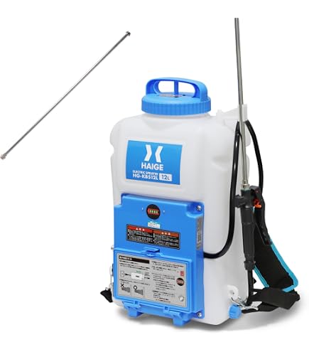 Amazon.co.jp: 電動噴霧器 充電式 背負式 18L 混ぜ機能付き 連続自動