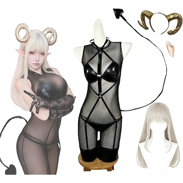 2.5次元の誘惑 ラスタロッテ 羽生まゆり ウィッグ コスプレ衣装 角付き Amazon.co.jp: [DOKITOKI] ラスタロッテ 羽生まゆり コスプレ