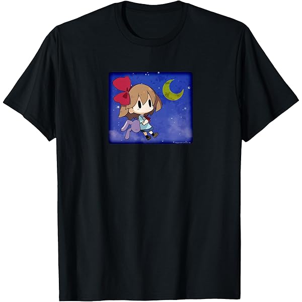 【味噌ぺんさん、のぶりんさん】ハル　ワンポイントTシャツ Amazon | 深夜廻 ワンポイント（ハル） Tシャツ | Tシャツ