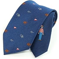 Amazon.co.jp: [おさるのジョージ] ネクタイ UND49160紺