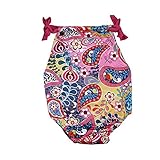 Lutents ベビー服 ロンパース カバーオール プリント花柄 女の子 カジュアル 快適 着心地良い 歩行服 パジャマ 新生児 出産祝いプレゼント 可愛い オシャレ