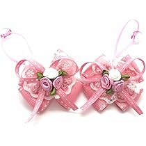 ハンドメイド★キッズリボンヘアゴム★大きめ★ピンク★いちご★ふりふりレース付き ハンドメイド☆キッズリボンヘアゴム☆大きめ☆ピンク☆いちご